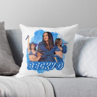 The Real G Throw Pillow Official Becky G Merch